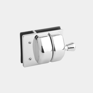 Full Stainless Steel Glass to Glass Latch