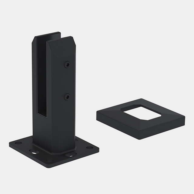 Square Base Plated Spigot For 22.52mm Glass