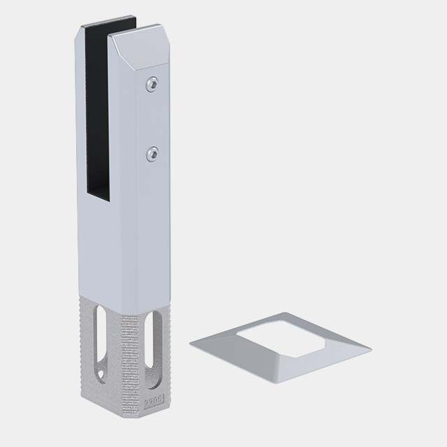 Square Core Drill Spigot For 22.52mm Glass