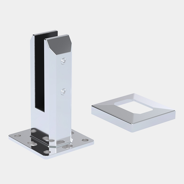 Square Base Plated Spigot For 22.52mm Glass