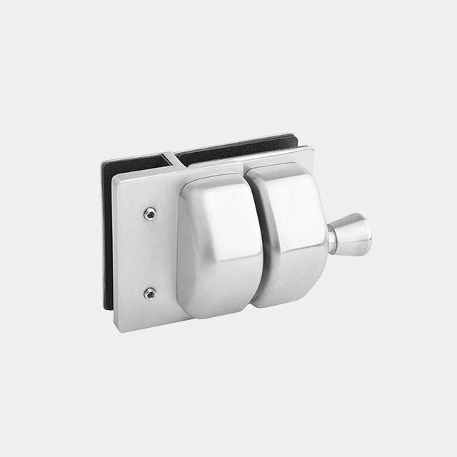 Full Stainless Steel Glass to Glass Latch