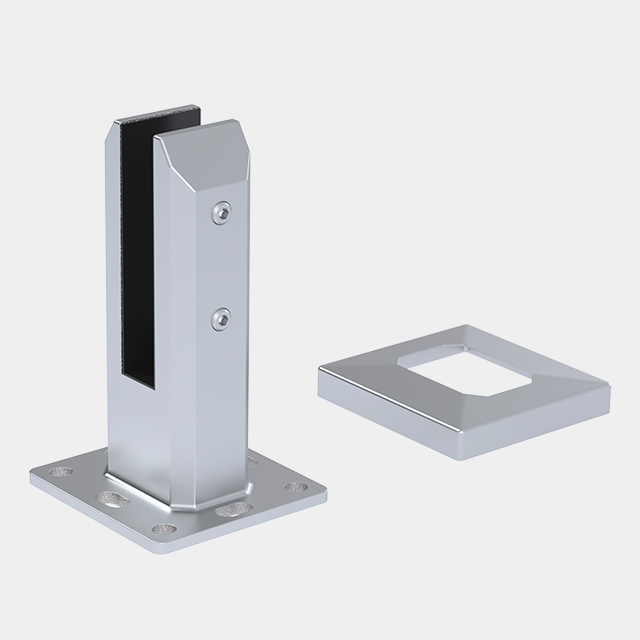 Square Base Plated Spigot For 22.52mm Glass