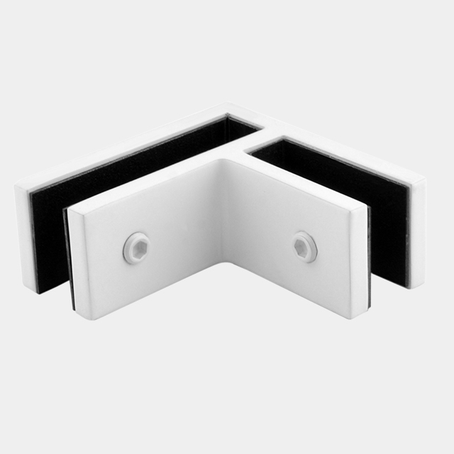 Square Head Glass to Glass Corner Clamp