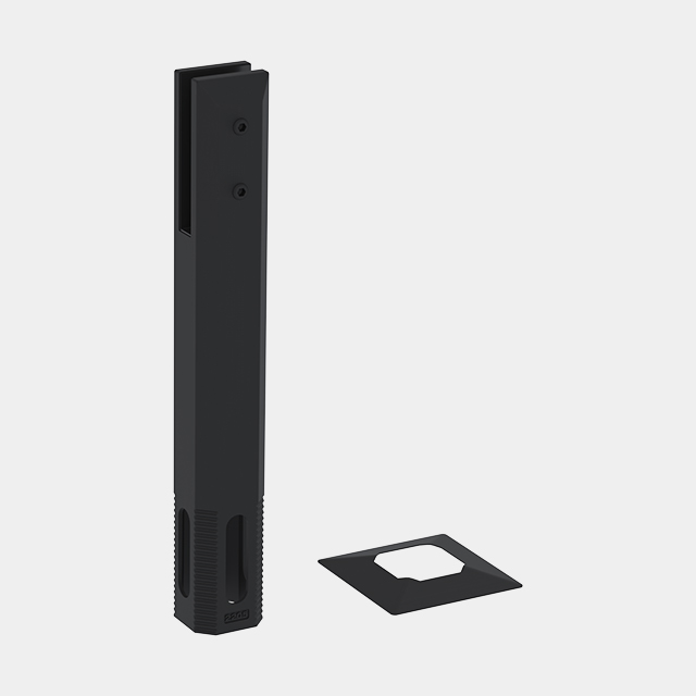 360mm High Square Core Drill Spigot For 12 MM Glass