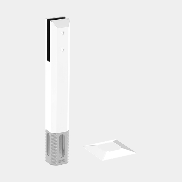 360mm High Square Core Drill Spigot For 12 MM Glass