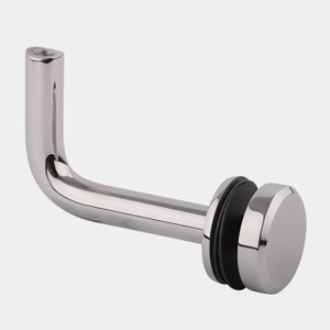 Handrail Bracket to Glass with 38mm Cap Full Set