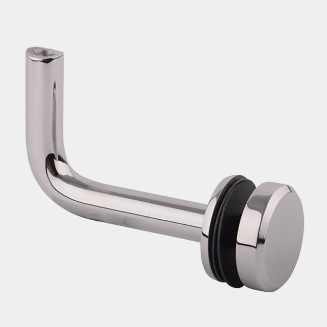 Handrail Bracket to Glass with 38mm Cap Full Set