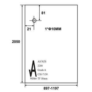 Sliding Shower Return Panel