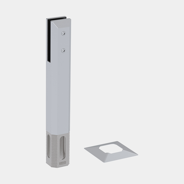 360mm High Square Core Drill Spigot For 12 MM Glass
