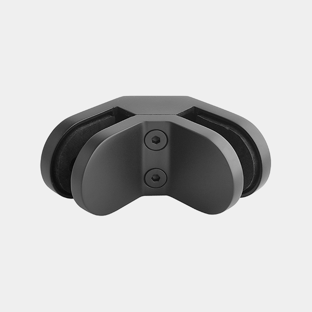 Round Head Glass to Glass Corner Clamp
