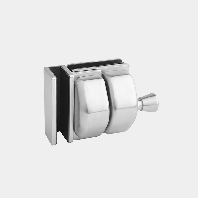 Full Stainless Steel Glass to Glass Ex-Corner Latch