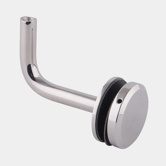 Handrail Bracket to Glass with 50mm Cap Full Set