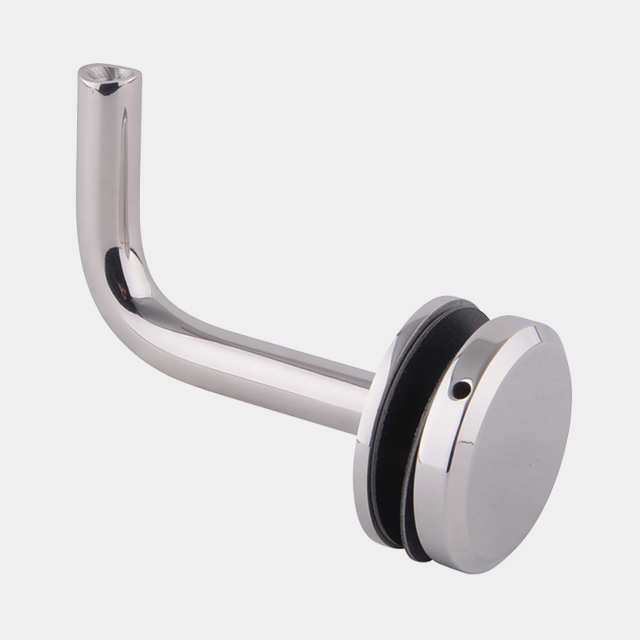 Handrail Bracket to Glass with 50mm Cap Full Set