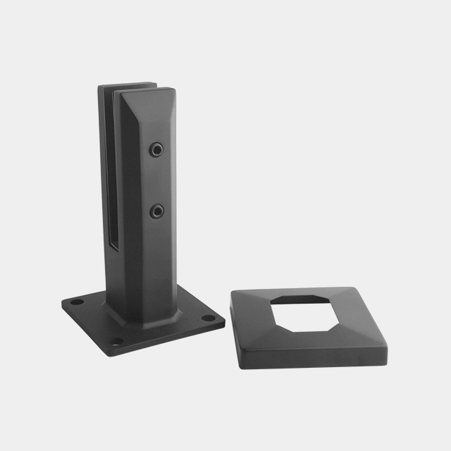 Square Base Plated Spigot For 15mm Glass