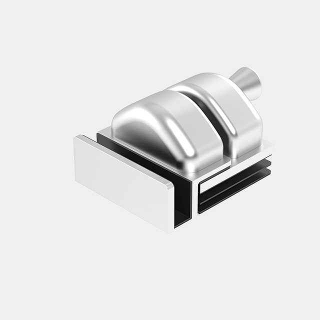 Full Stainless Steel Glass to Glass Ex-Corner Latch