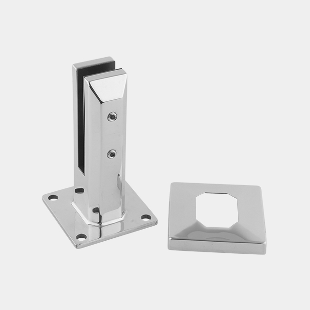 Square Base Plated Spigot For 15mm Glass