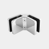 Heavy Duty Square Head Glass to Glass Corner Clamp