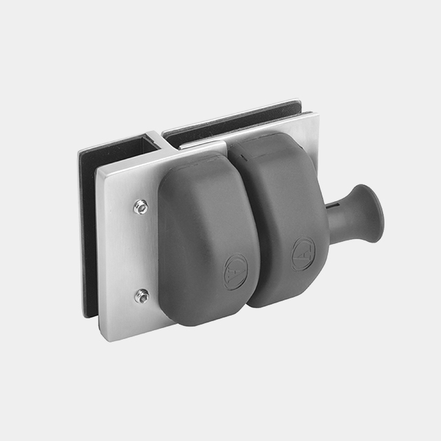 Plastic Cap Glass to Glass 180° Latch