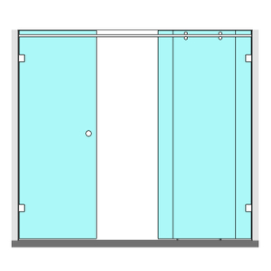 Three Panel Direct Push