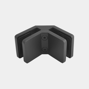 Heavy Duty Square Head Glass to Glass Corner Clamp