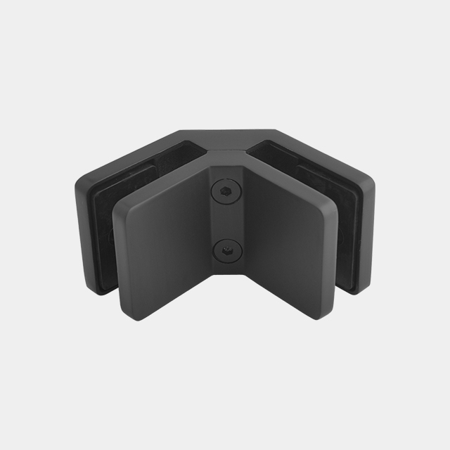 Heavy Duty Square Head Glass to Glass Corner Clamp