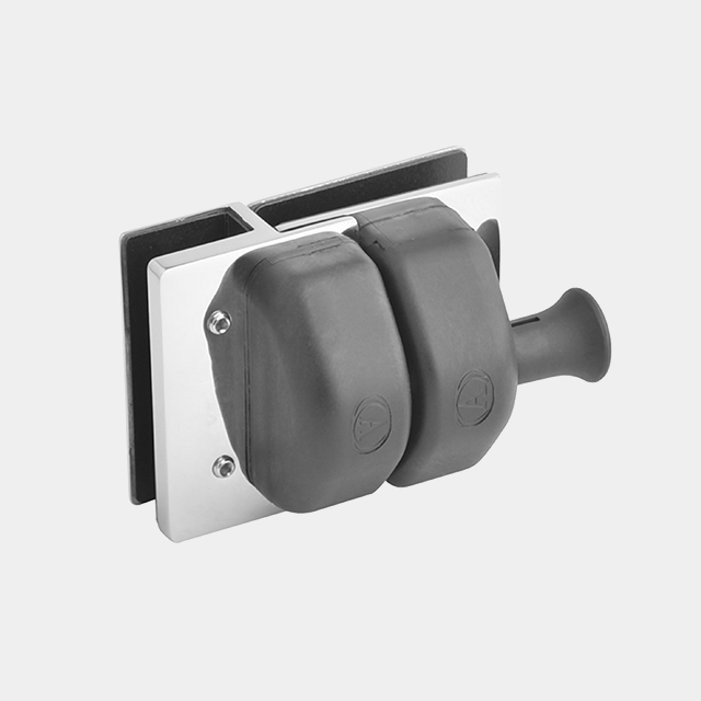 Plastic Cap Glass to Glass 180° Latch