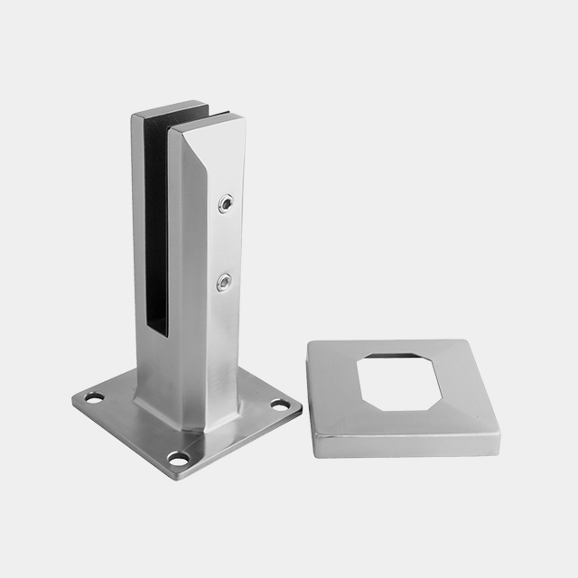 Square Base Plated Spigot For 15mm Glass