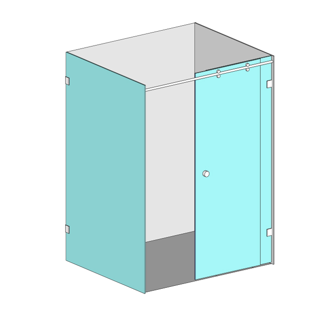L Panel Straight Push